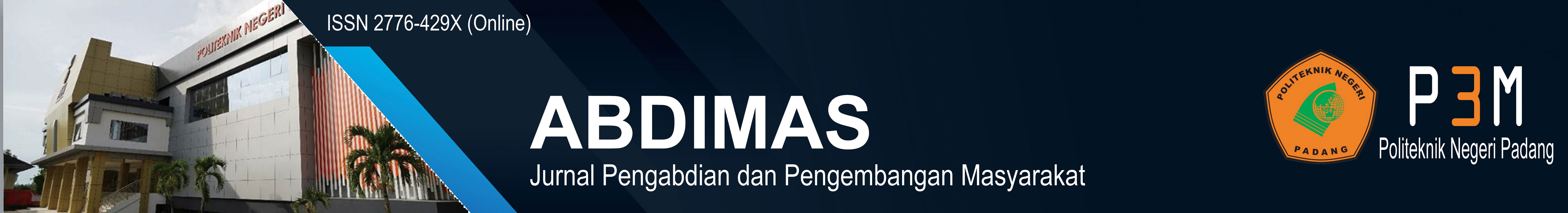 Jurnal Abdimas - Jurnal Pengabdian Kepada Masyarakat Politeknik Negeri Padang